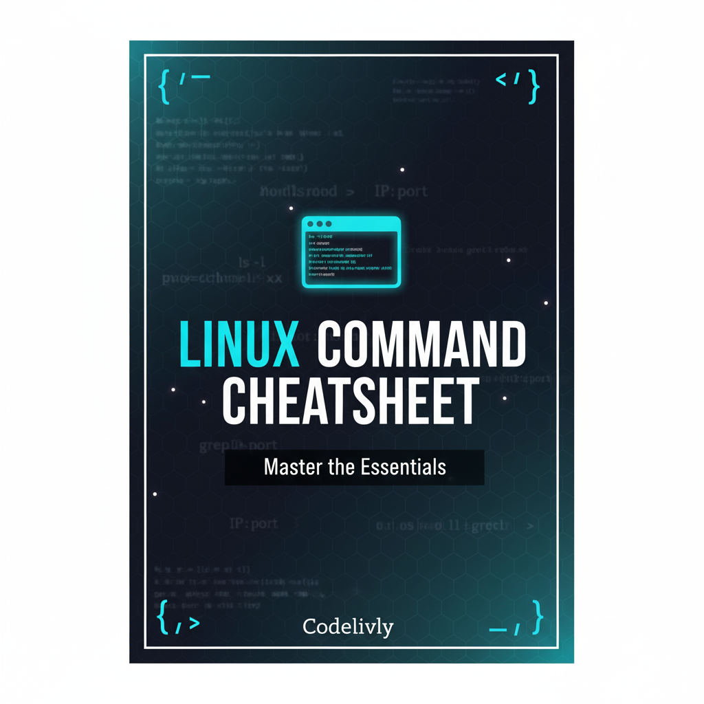Linux CMD Cheatsheet – Quick, Practical, and Essential