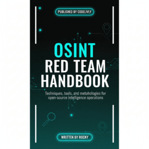 OSINT Red Team Handbook