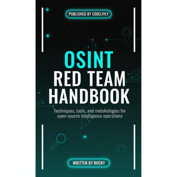 OSINT Red Team Handbook