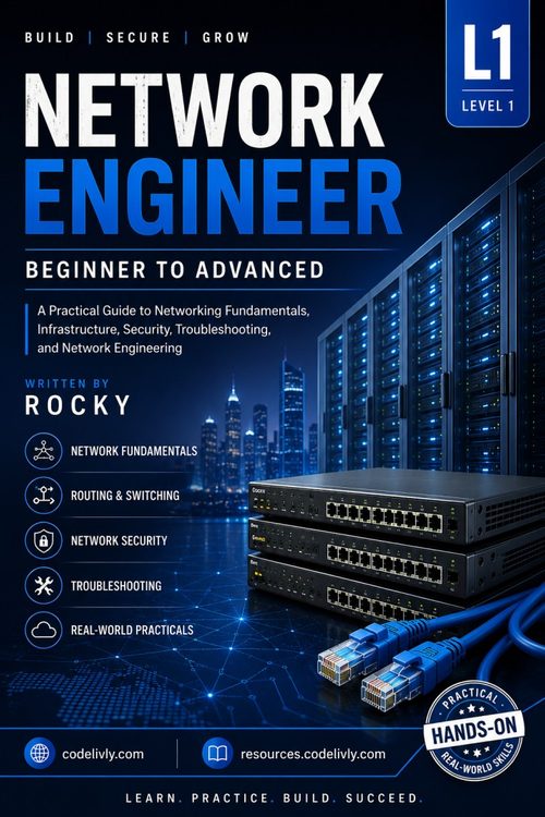 Network Engineer L1: The Complete Beginner's Guide to Networking, Subnetting, Troubleshooting & Cisco CLI Fundamentals
